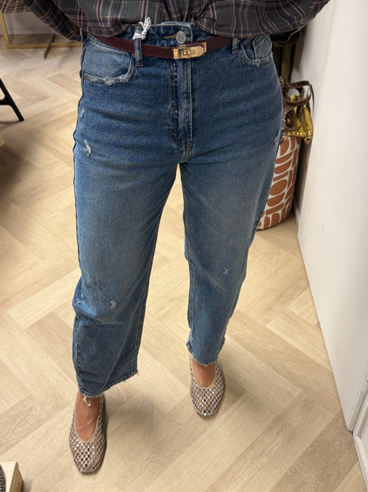 Jeans QH Carrot Fit Medium Blue