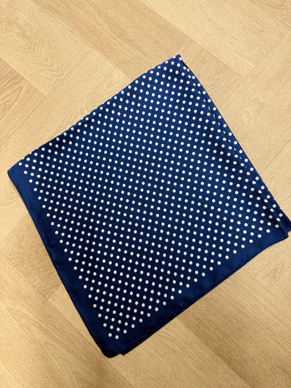 Sjaal Silka Polkadots Blauw