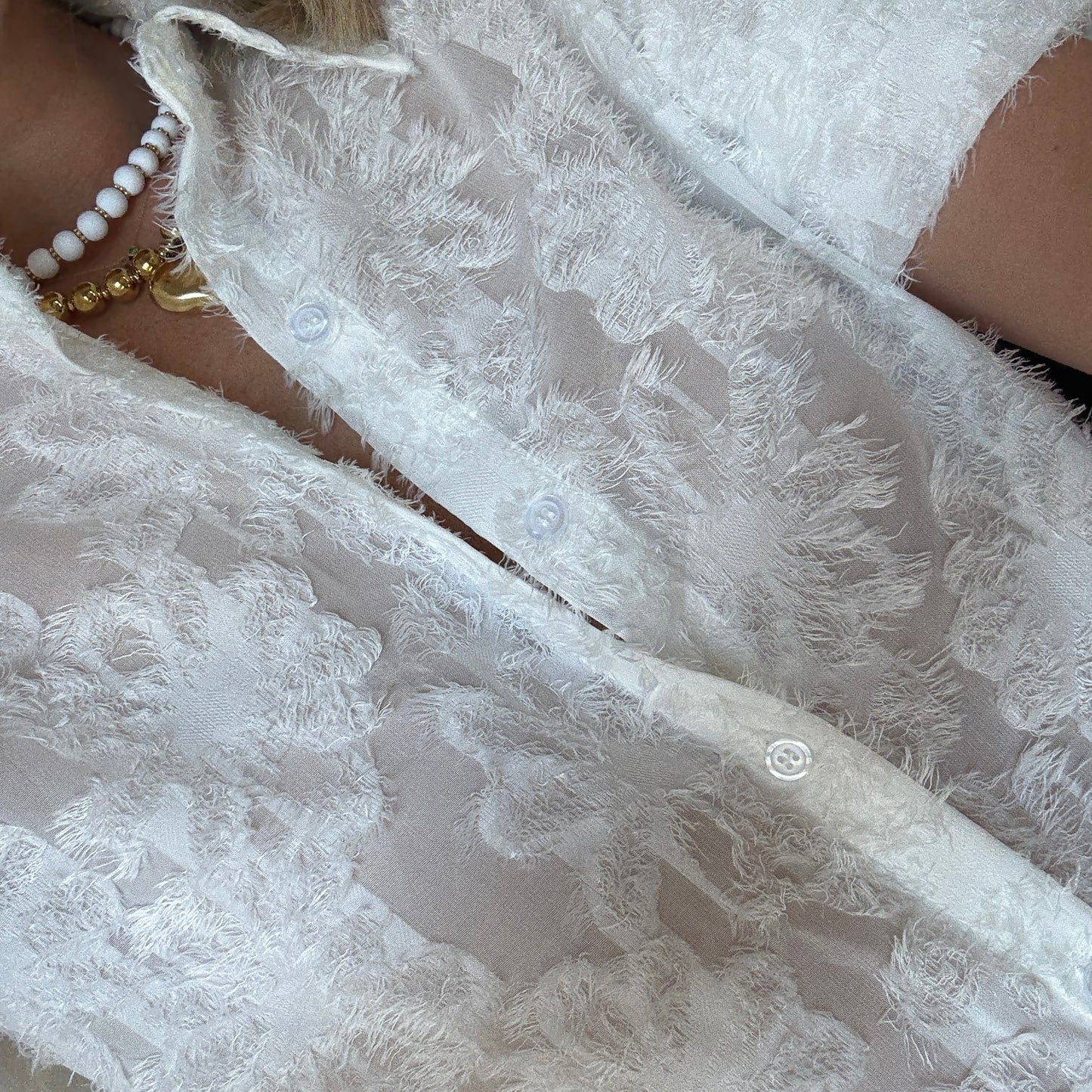 Blouse Fluffy Wit