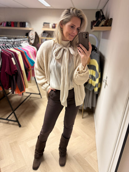 Blouse Florence Glans Beige