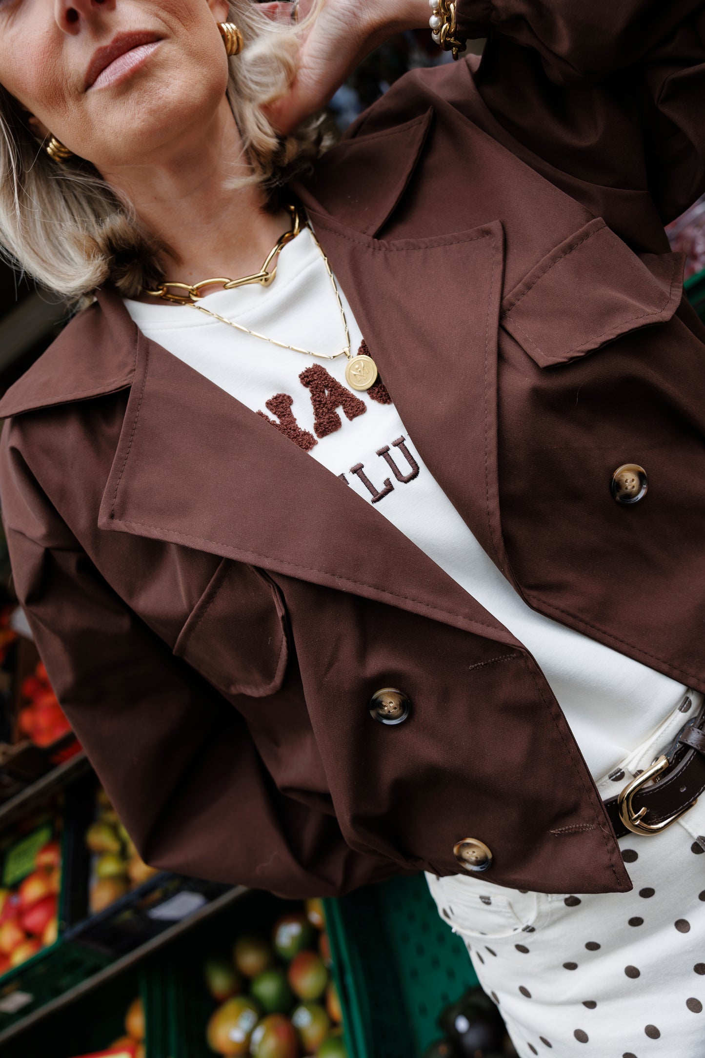 Jas Trench Choco