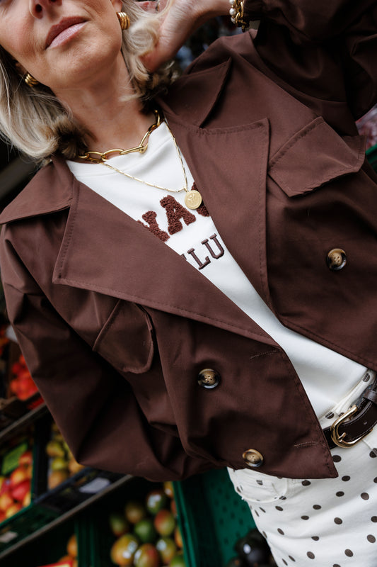 Jas Trench Choco