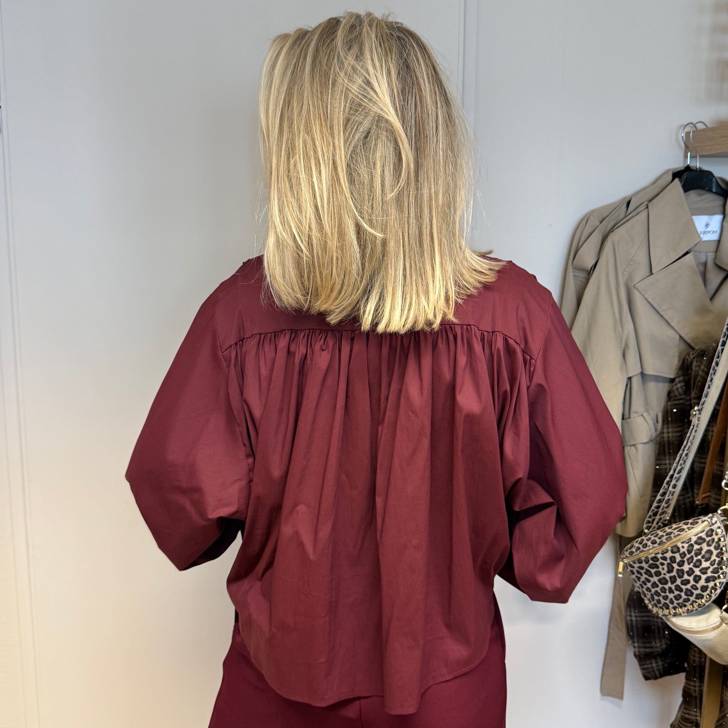 Blouse Eefje Burgundy