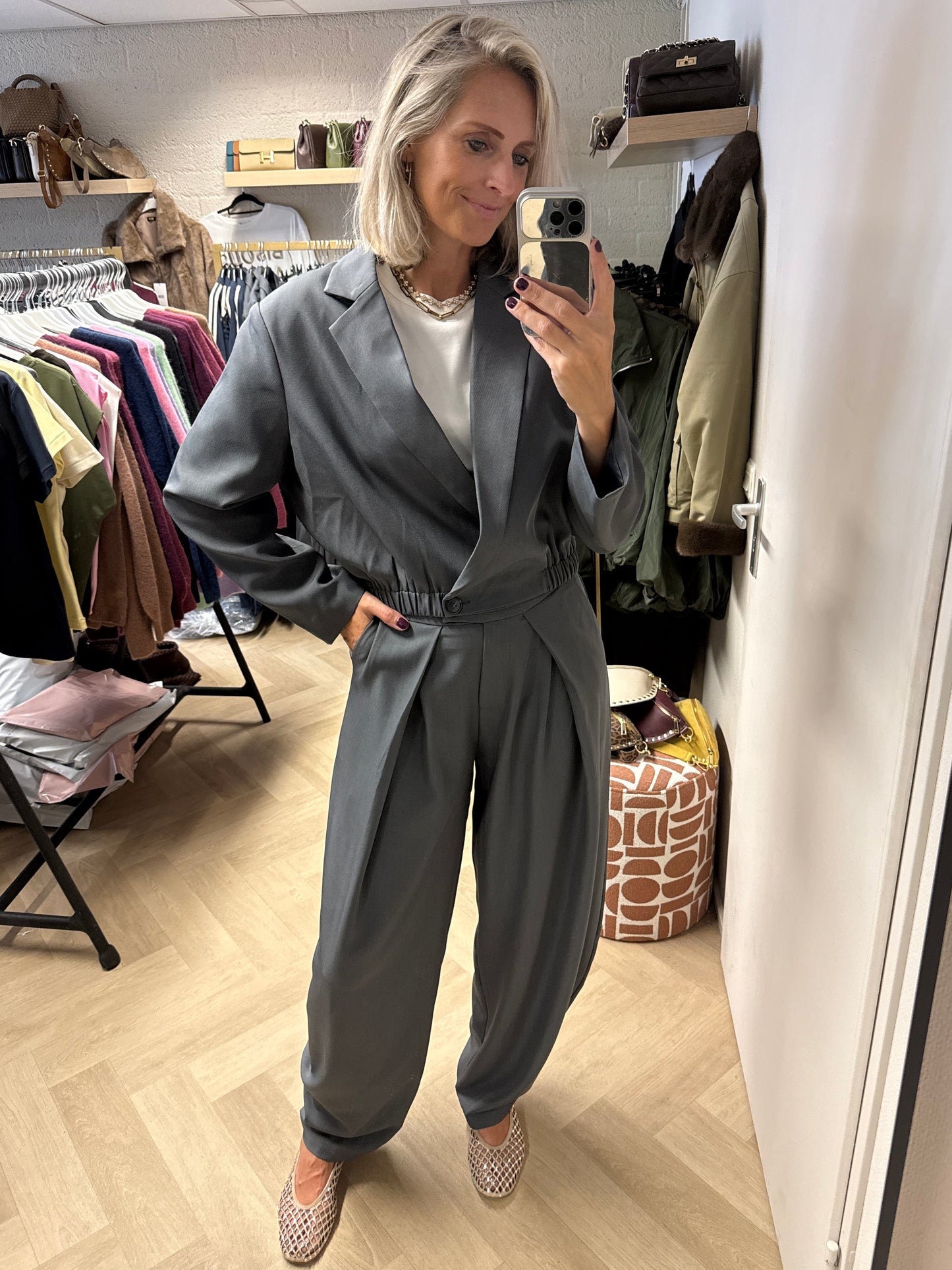 Pantalon Kickel Grijs