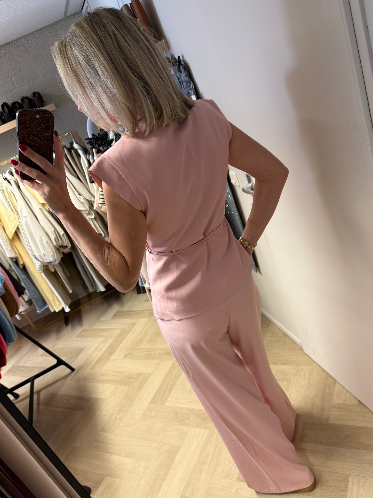Gilet Daisy Roze