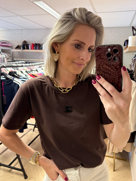 T-shirt Anne Choco