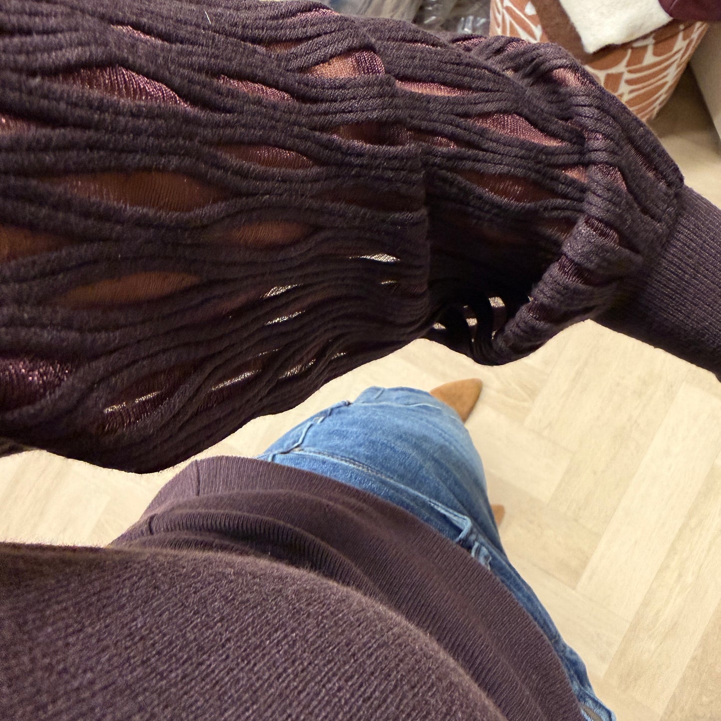 Trui Cindy Mouwen Choco