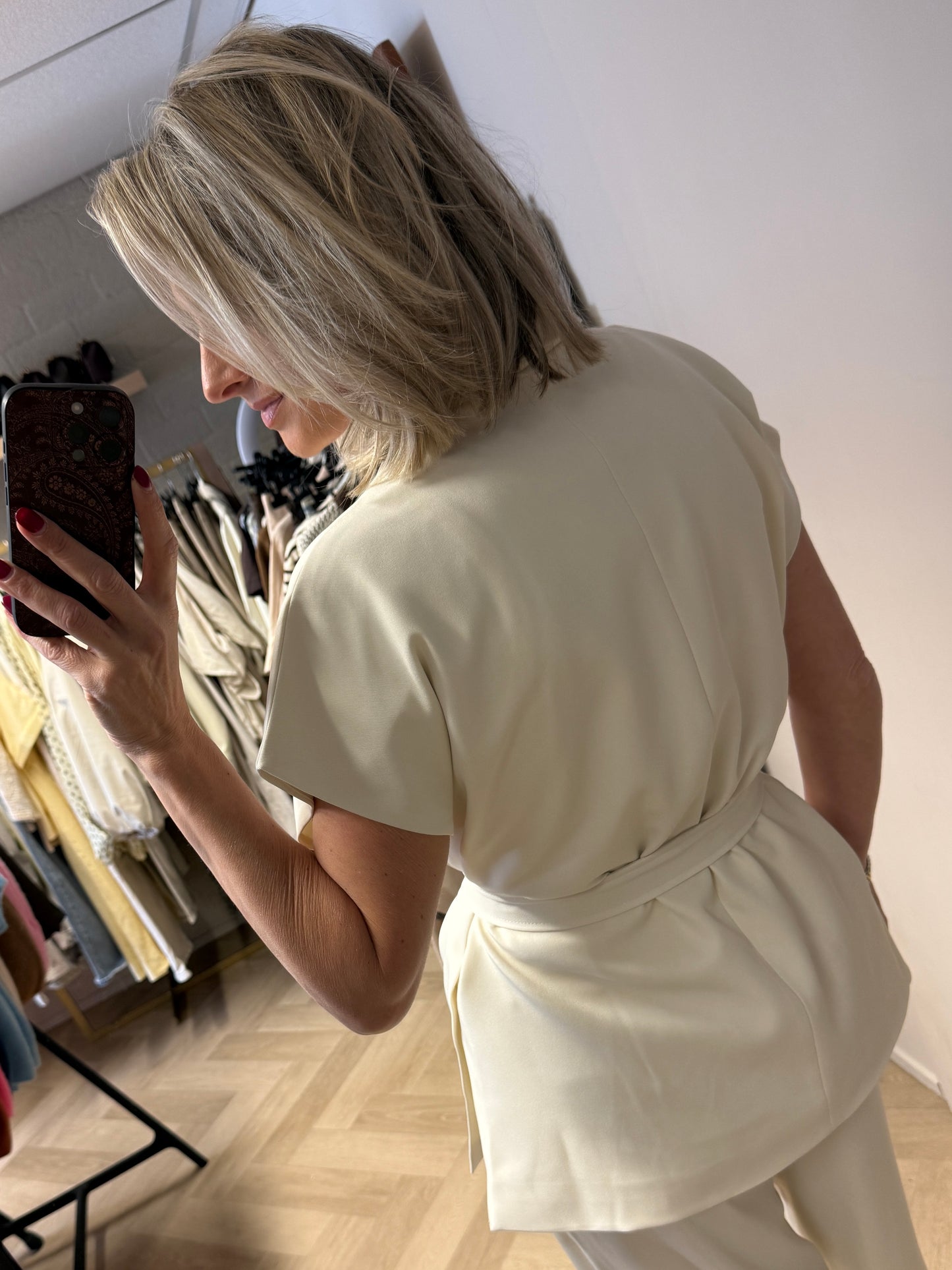 Gilet Farah Offwhite