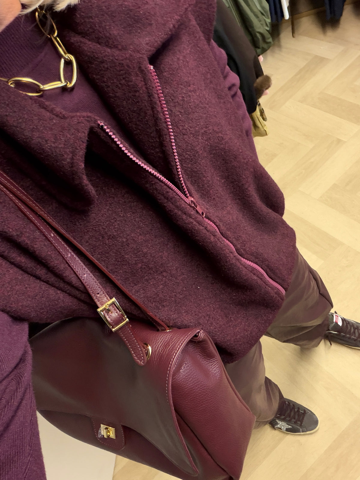 Vest Kirsten Plum