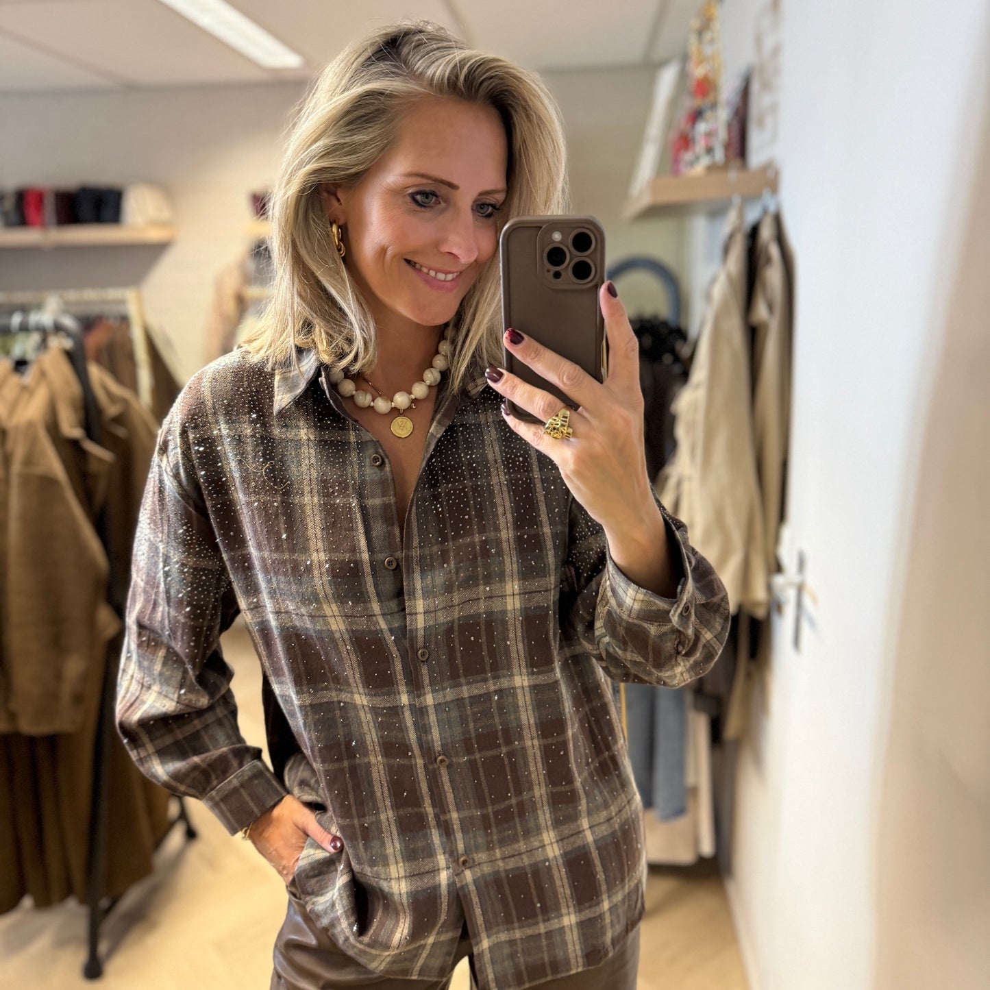 Blouse Ellis Ruit Strass