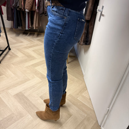 Jeans Eva Mom Fit Medium Blue