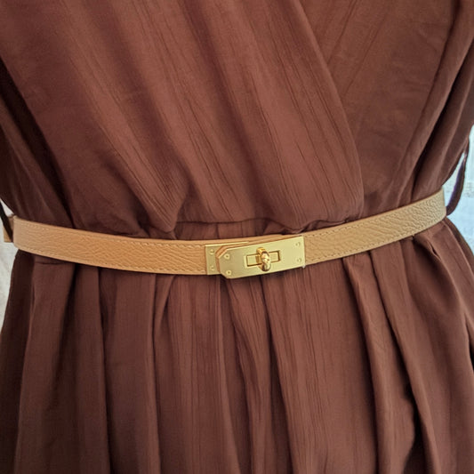 Ceintuur Garcia Camel Goud
