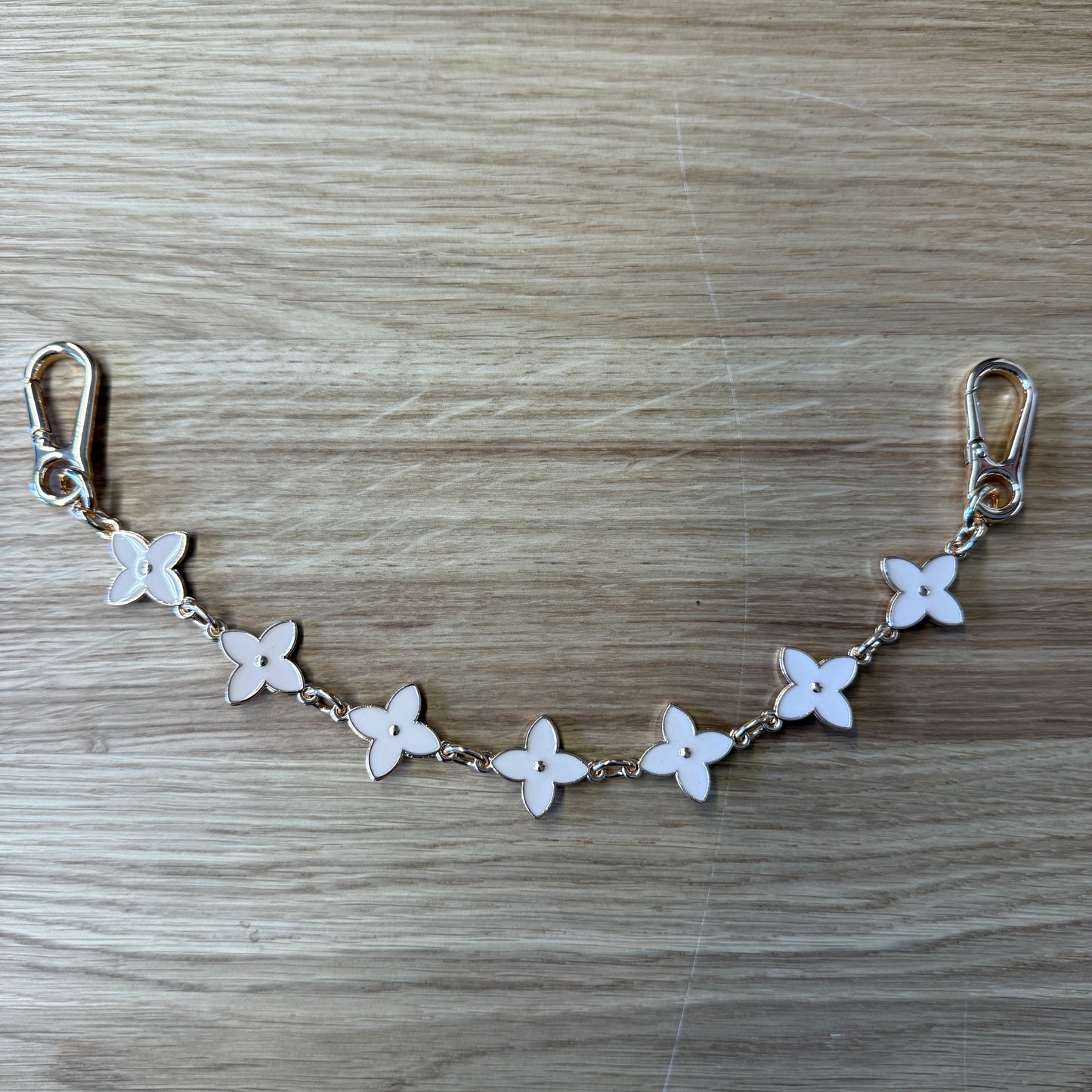 Tassenhanger Flower Beige