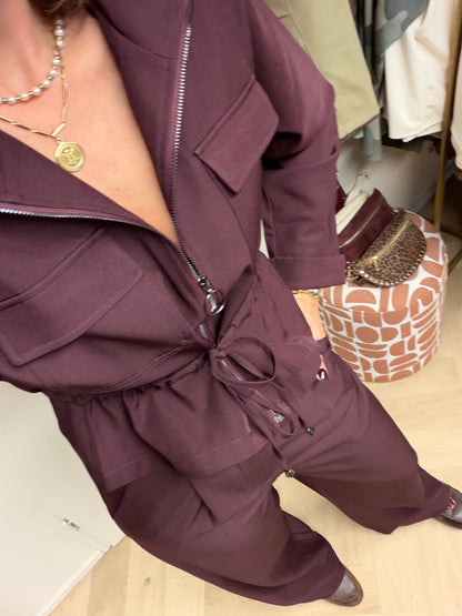 Vest Farah Plum