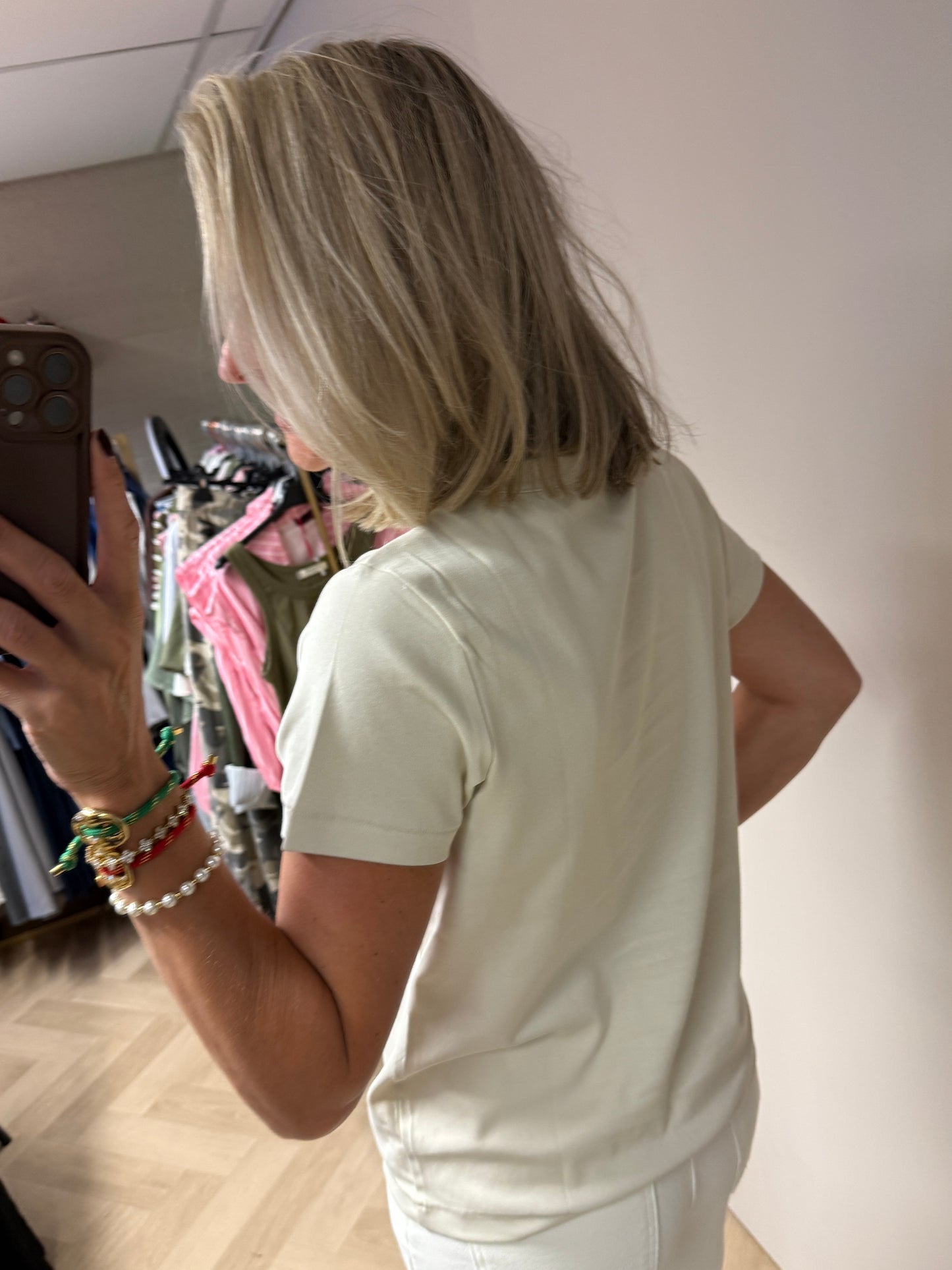 T-shirt Oraije Basis Beige