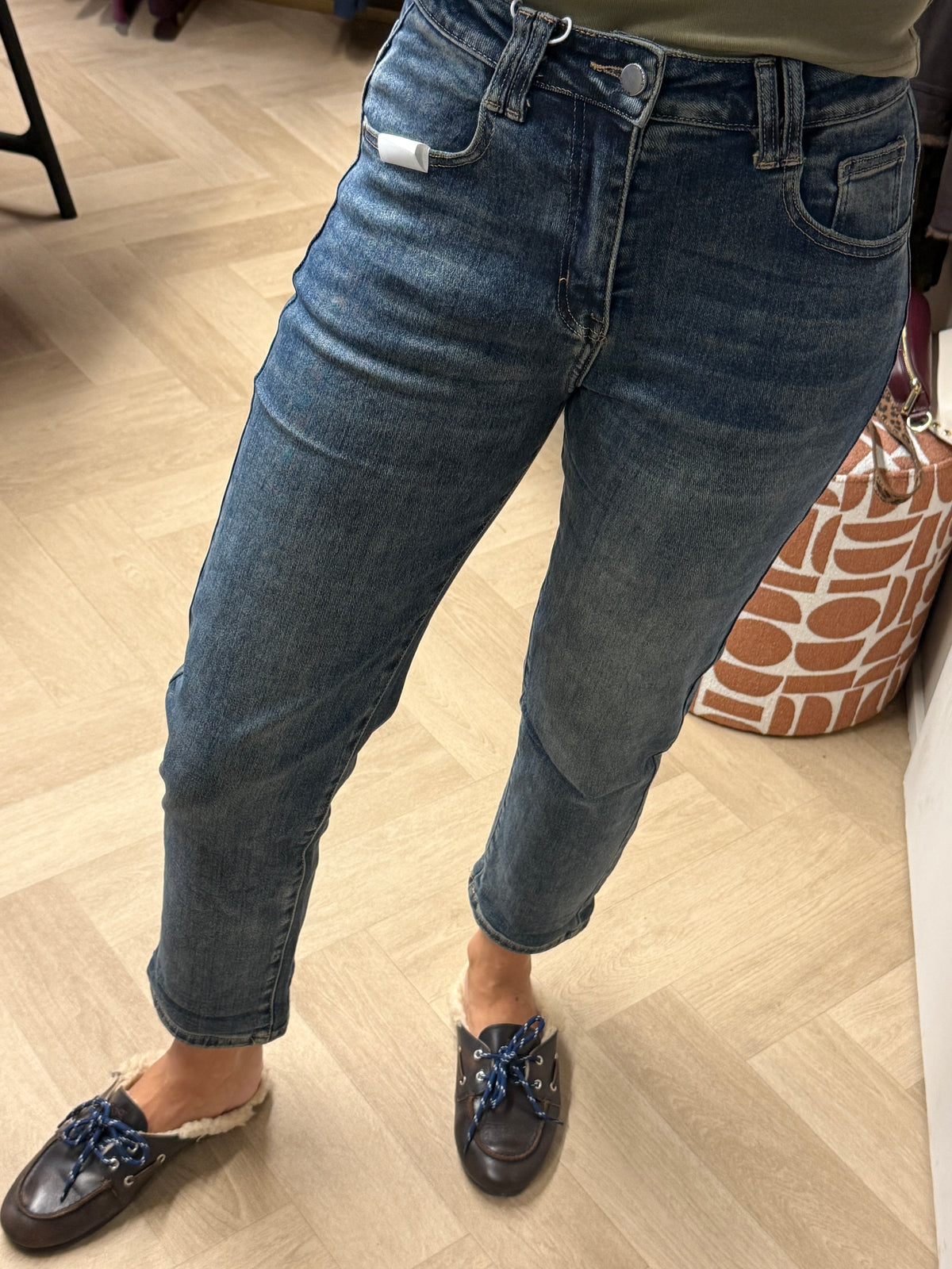 Jeans Eva Mom Fit Blue