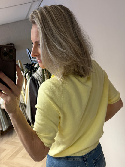 Trui Suzie Viscose Zachtgeel