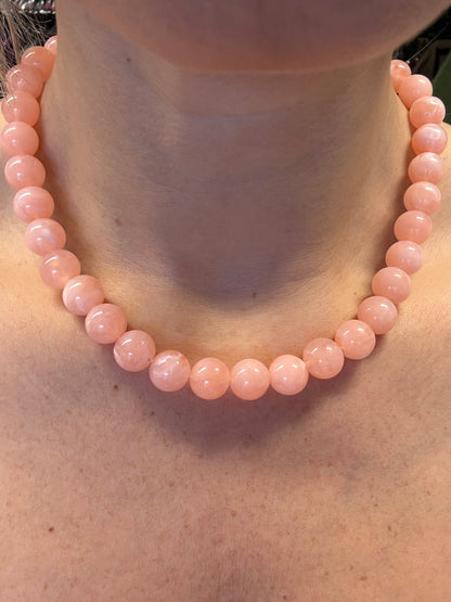 Ketting Stenen Roze