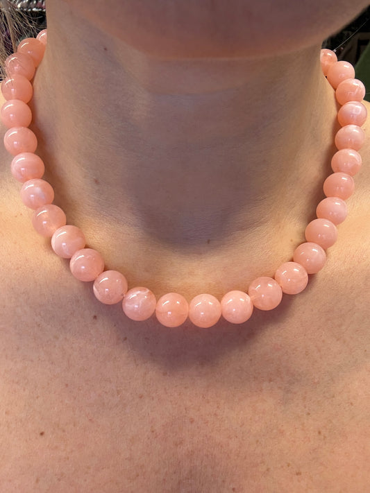 Ketting Stenen Roze