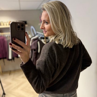 Trui Knitted Amour Choco