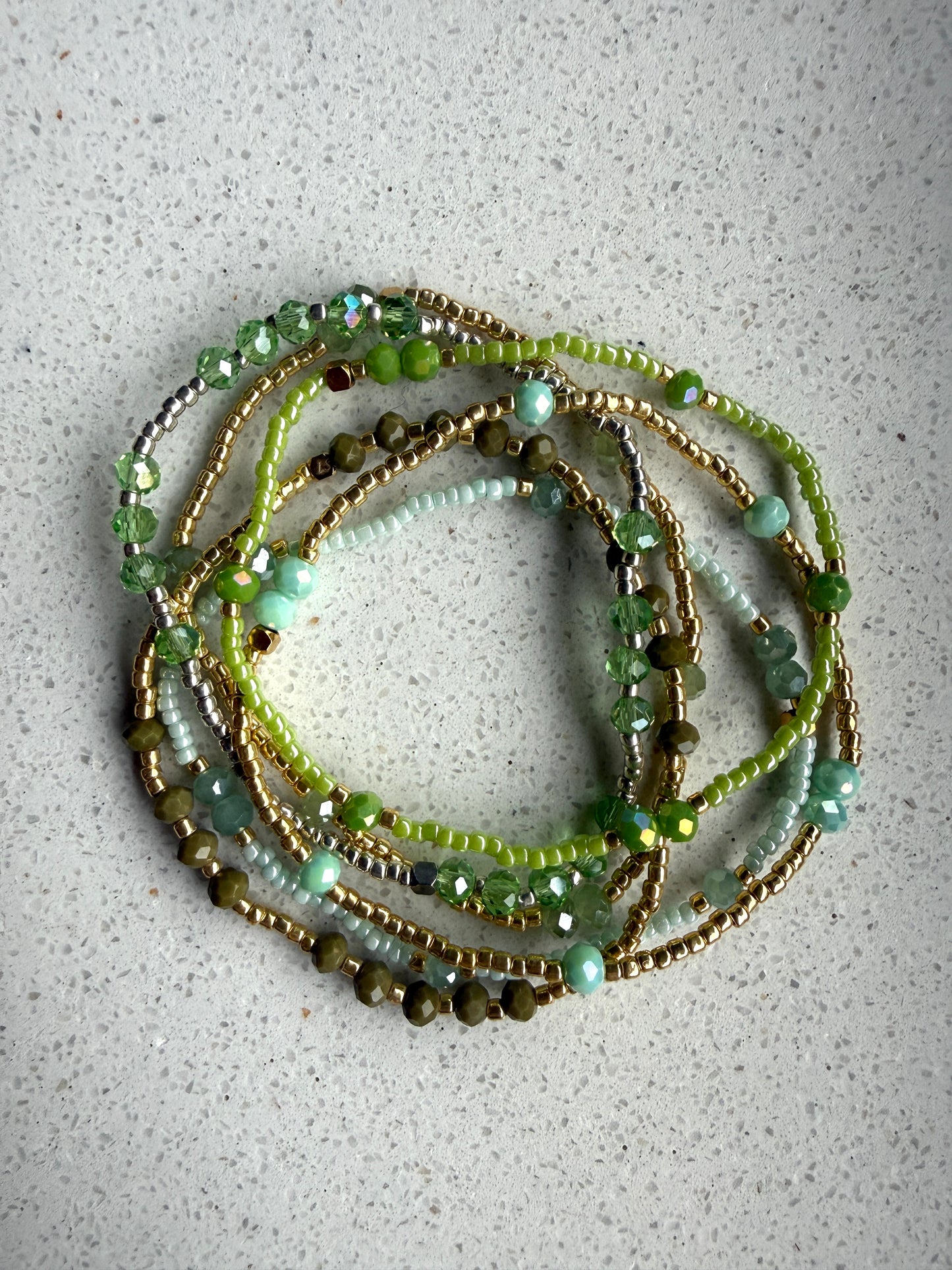 Armband Set Cannes Small Groen