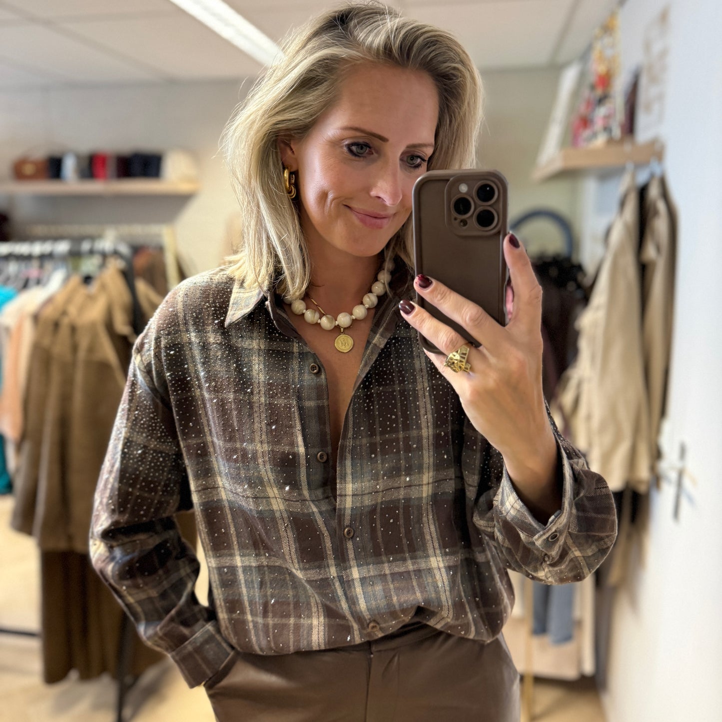 Blouse Ellis Ruit Strass