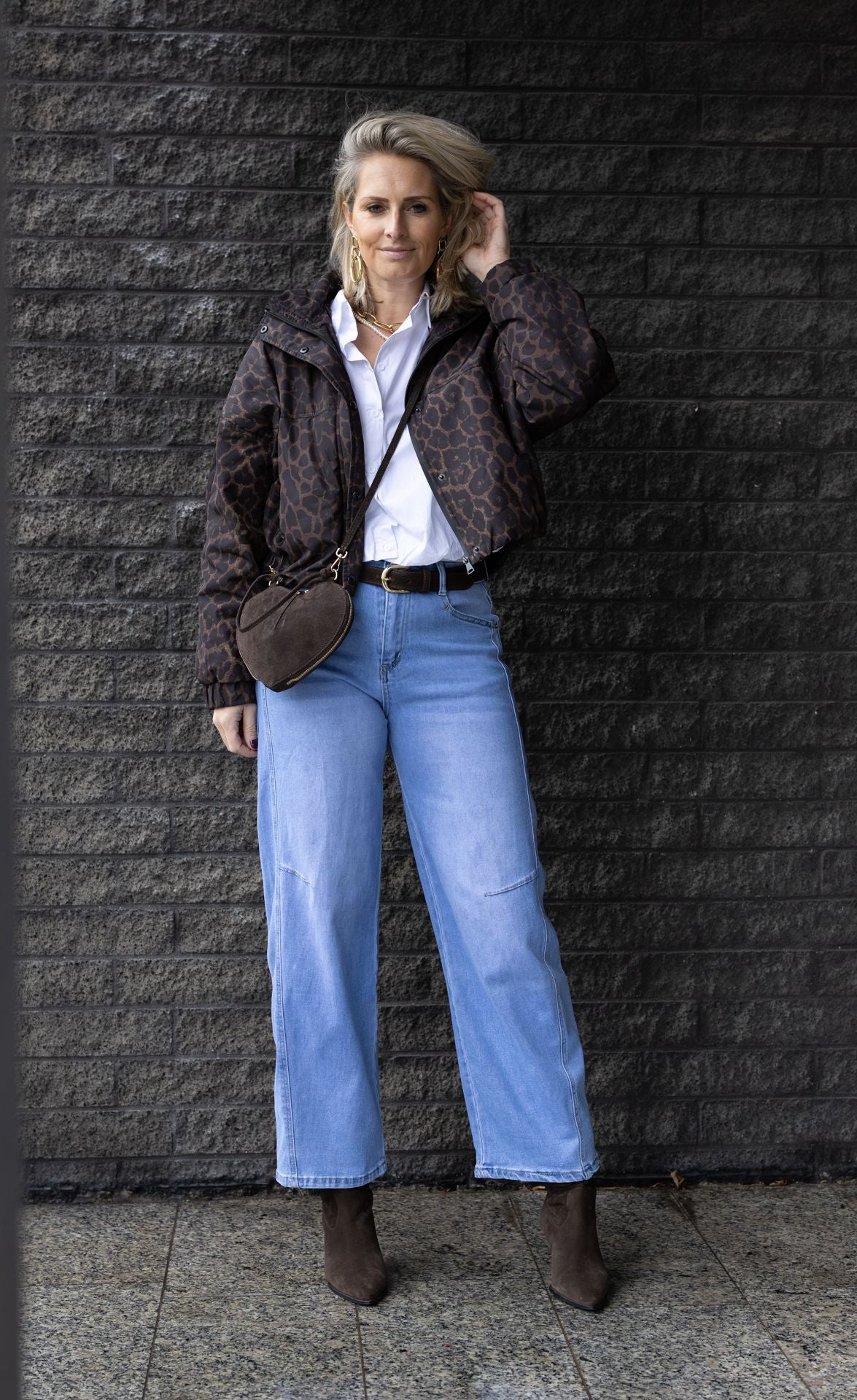 Jeans Georgia Barrel Light Denim