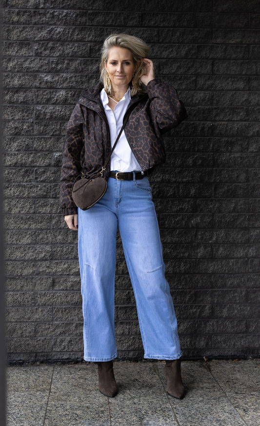 Jeans Georgia Barrel Light Denim