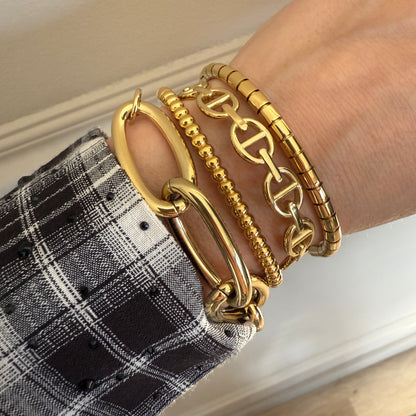 Armband Nadia Cuff Goud