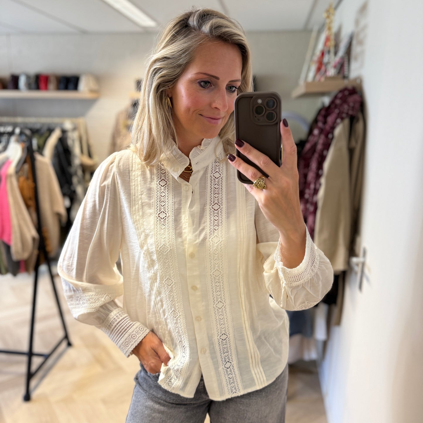 Blouse Muse Zand