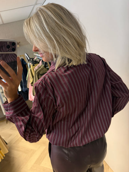 Blouse Eef Streep LM Bordeaux