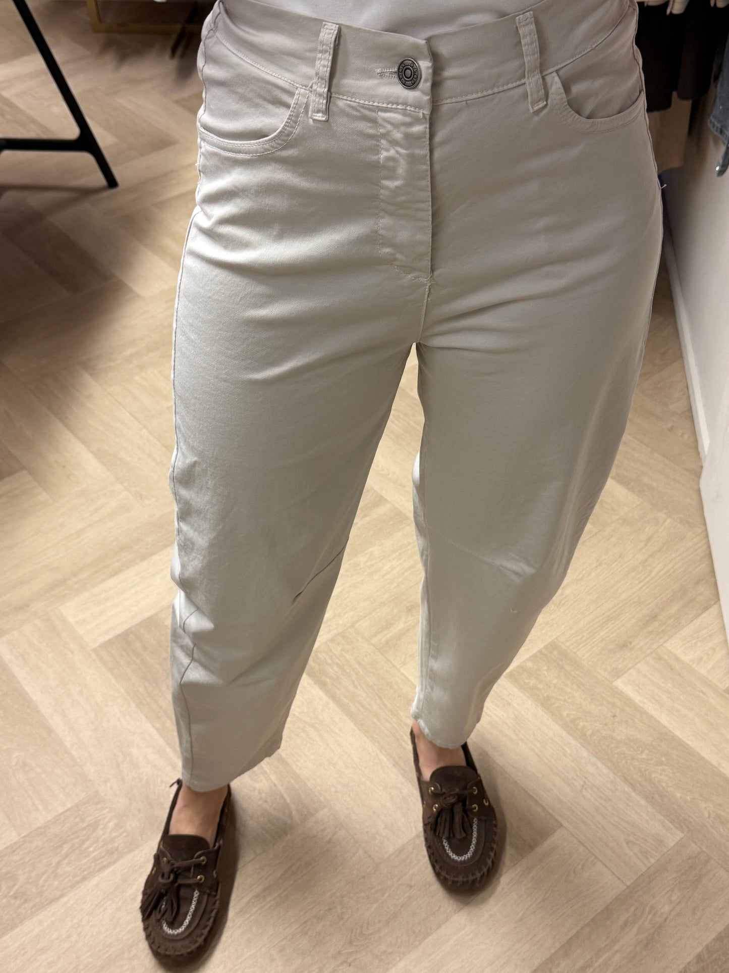 Broek Haily Katoen Beige