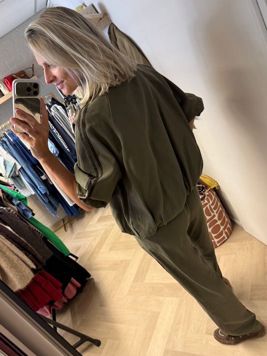 Co Ord Set Mandy Streep Armygroen