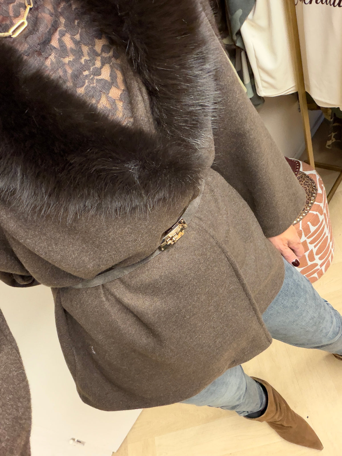 Vest Charlotte Bruin