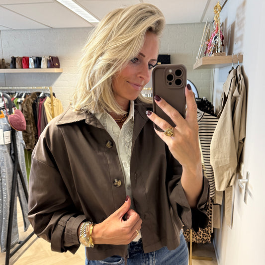 Trenchcoat Stevie Cape Choco