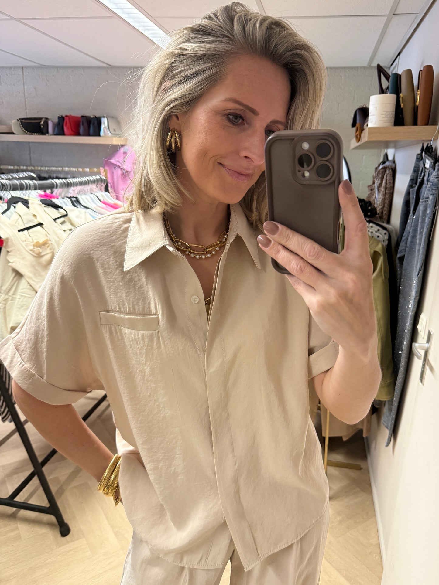 Blouse Ginny Beige