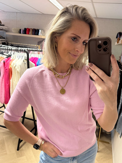 Trui Suzie Viscose Lichtroze