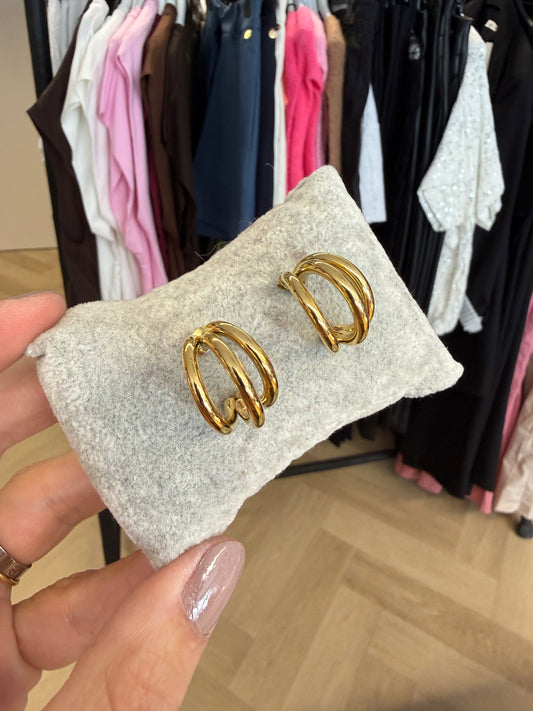 Oorbellen Mel Goud Small