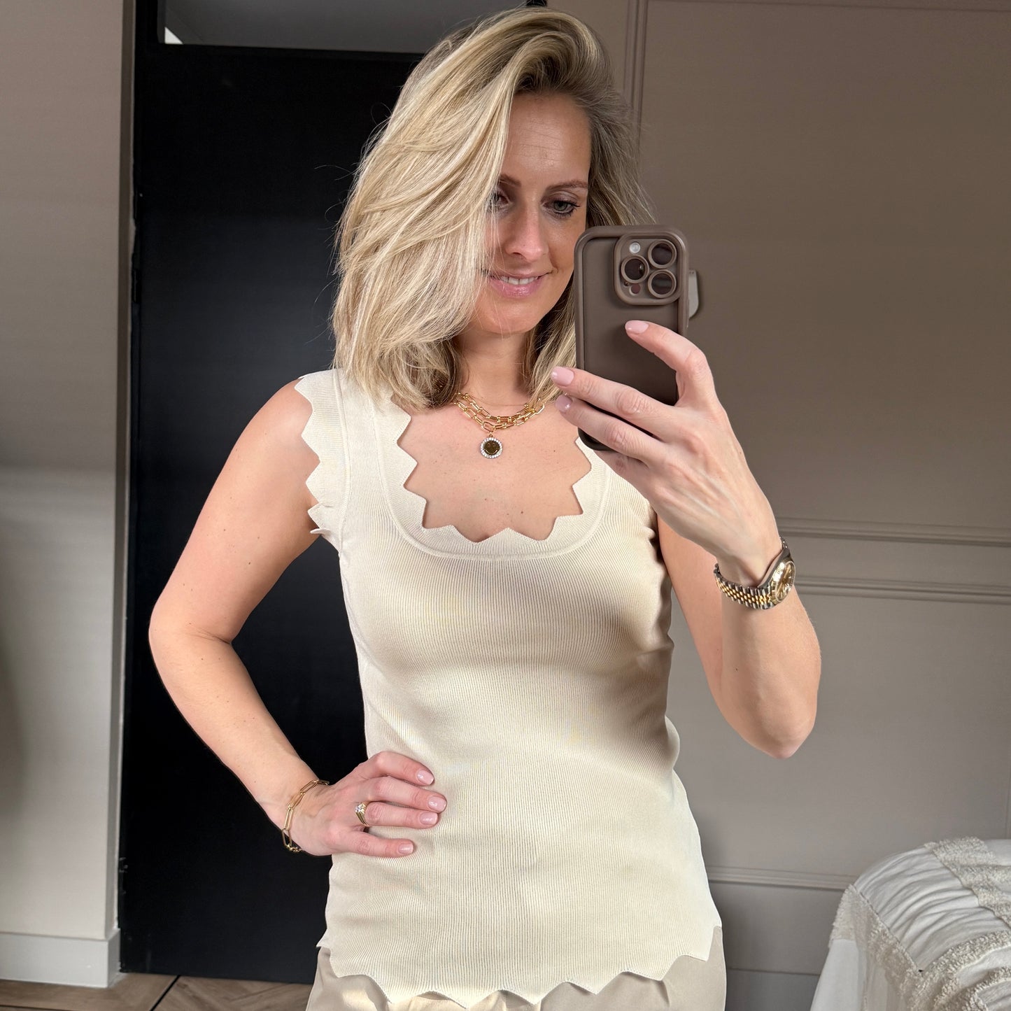 Top Sophia Beige