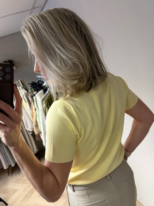 Shirt Saint Tropez Zachtgeel