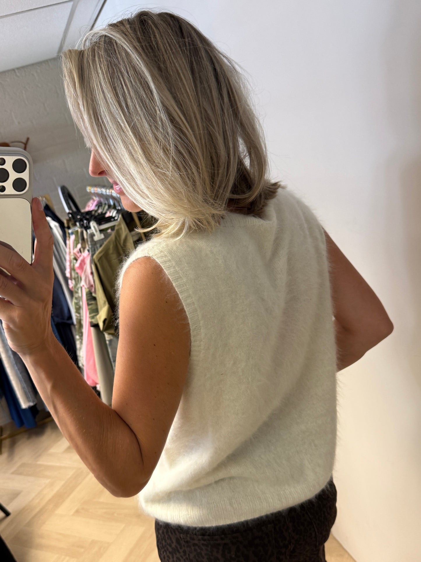 Spencer Chloe Cashmere Offwhite