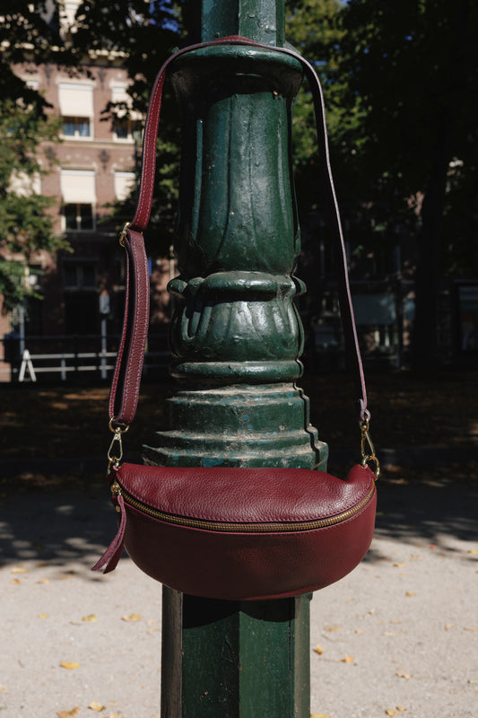 Tas Zoey Classic Grain Burgundy