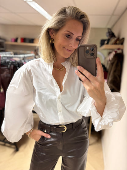Blouse Fenna Pofmouw Wit