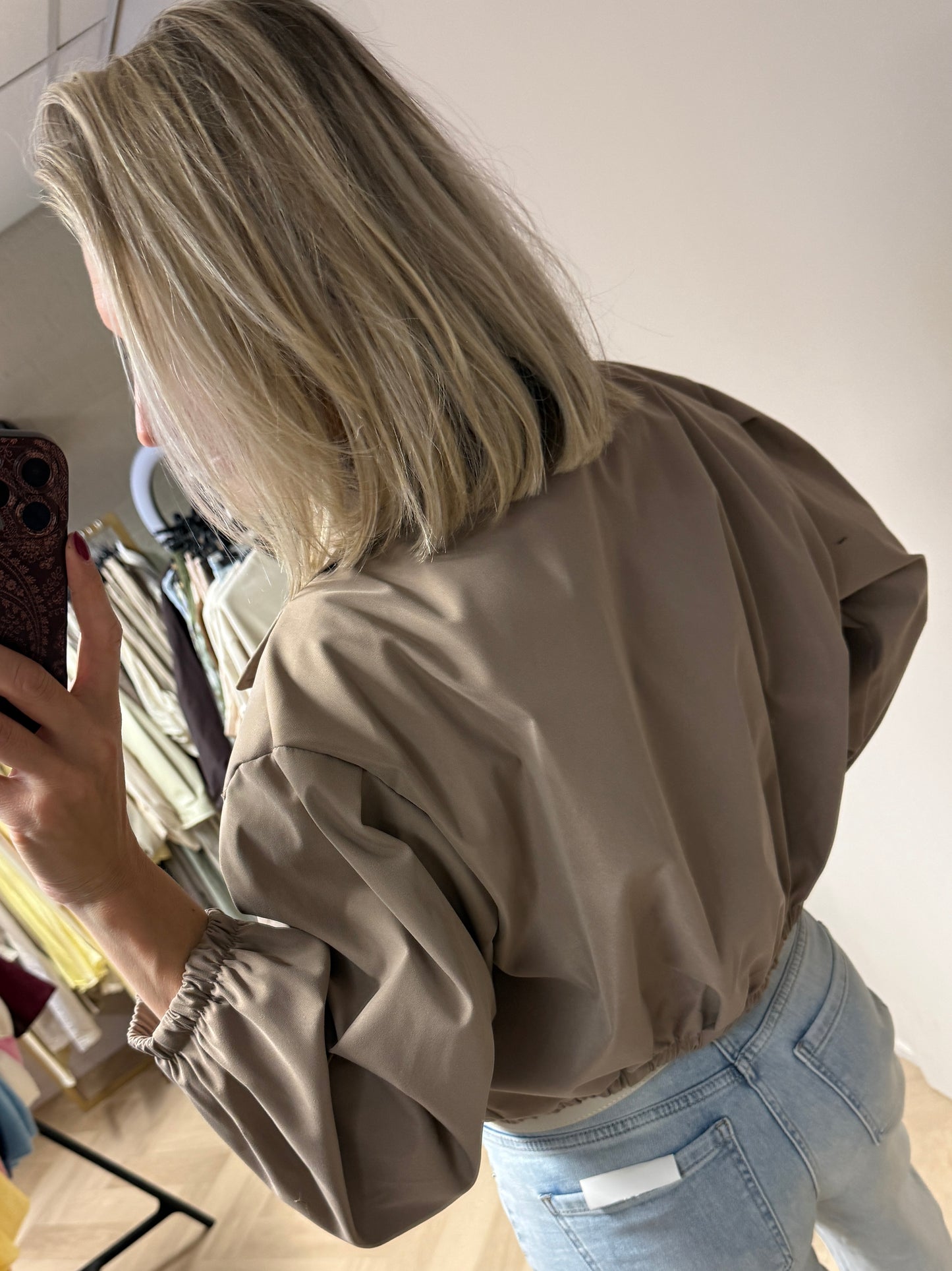 Jas Trench Taupe