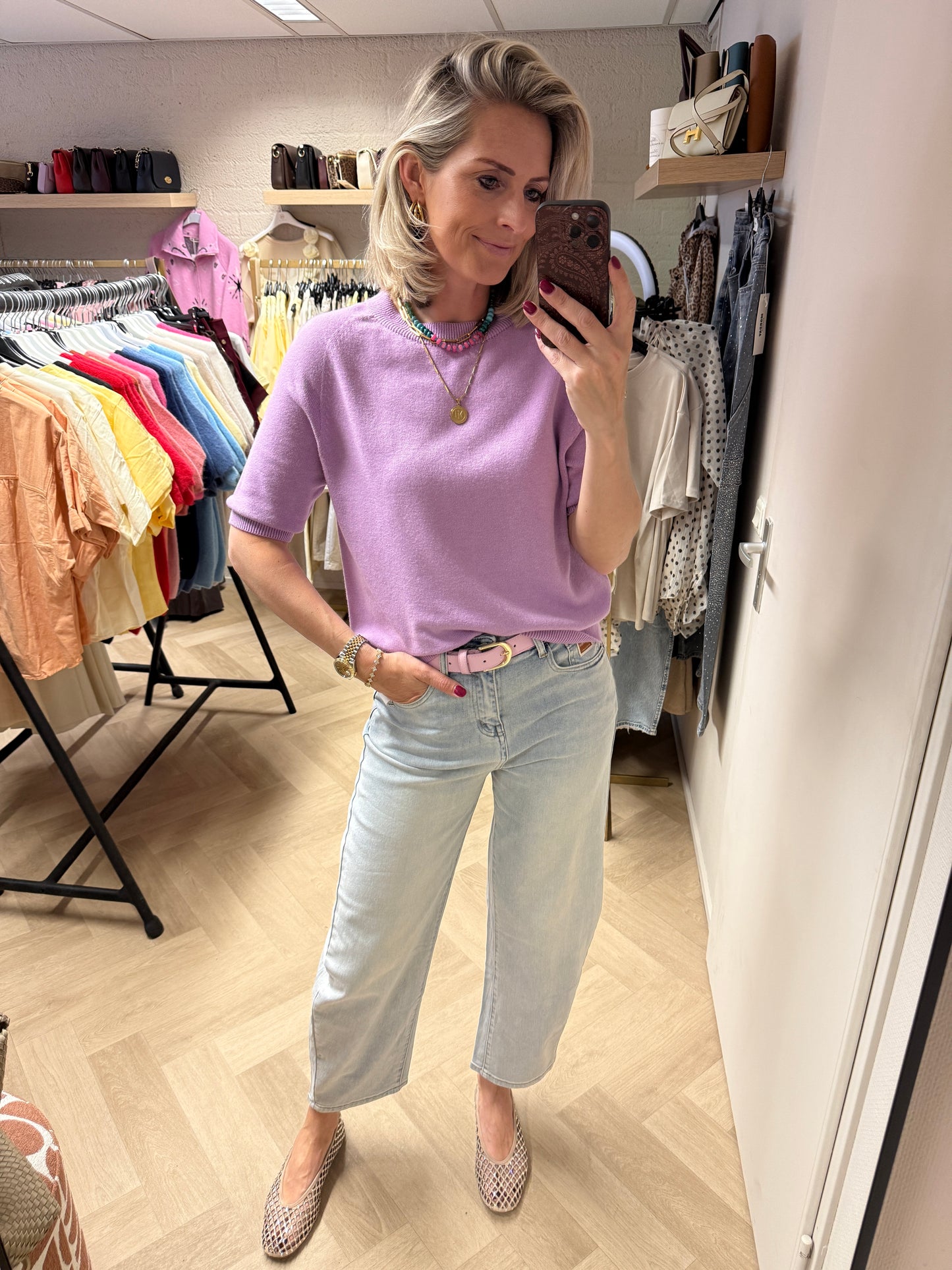 Trui Suzie Viscose Lila