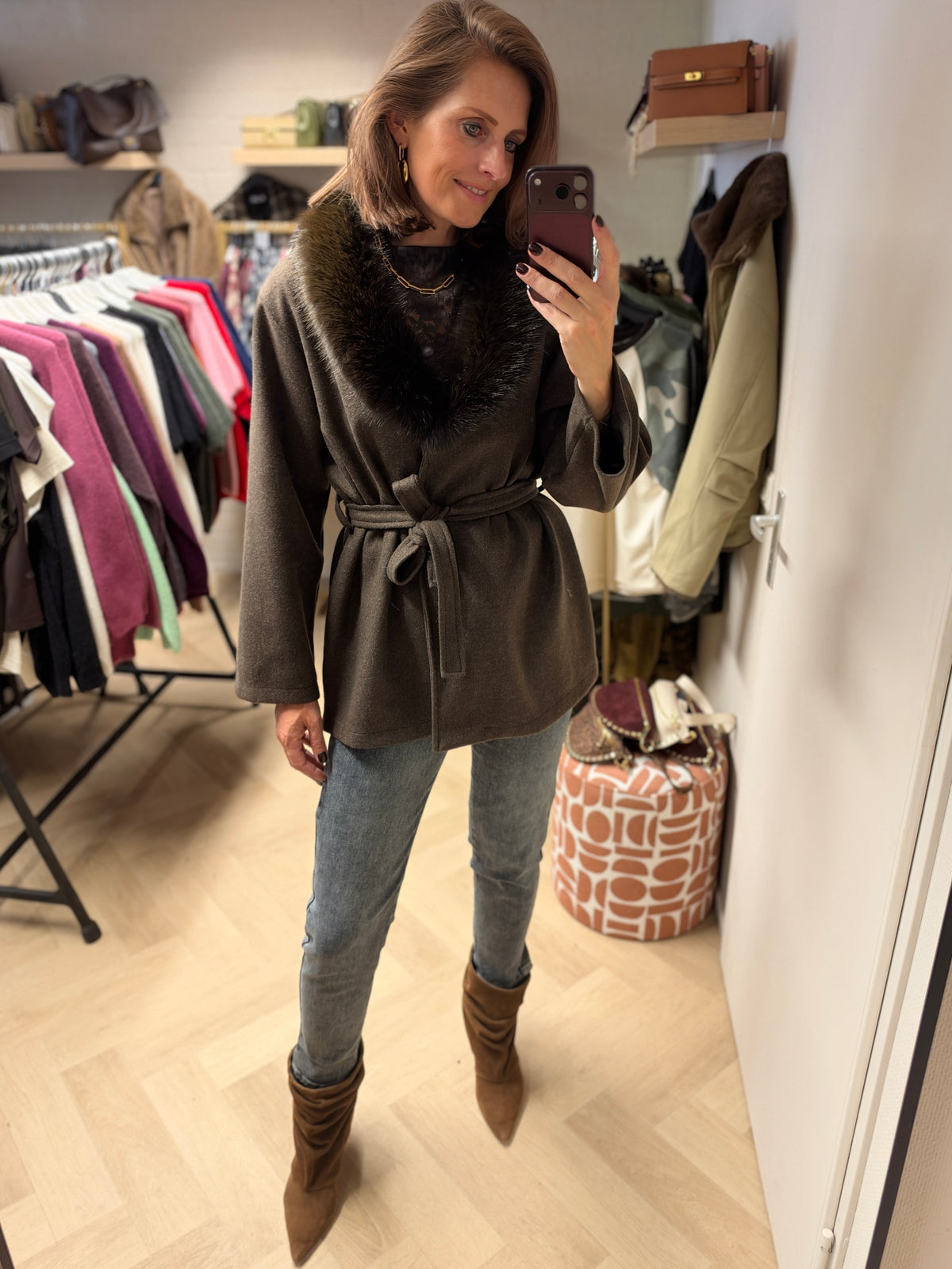 Vest Charlotte Bruin