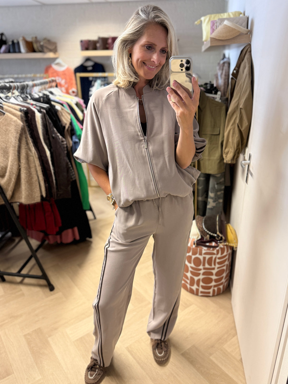 Co Ord Set Mandy Streep Taupe