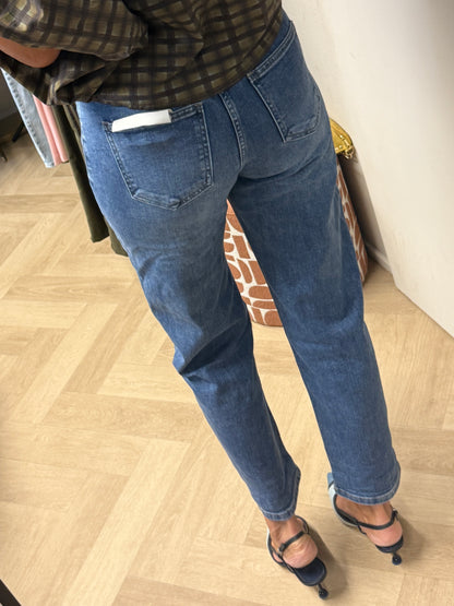 Jeans Balloon Fit Medium Blue
