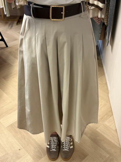 Rok Sharon Plooi Beige