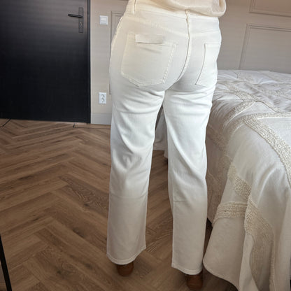 Jeans Céline Wit
